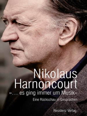 cover image of »... es ging immer um Musik«